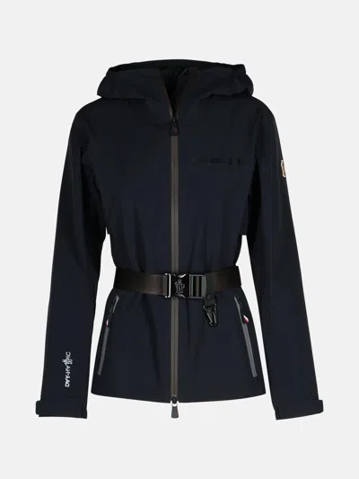 Moncler 'fex' Black Nylon Blend Jacket