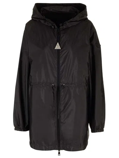 Moncler Filira Hooded Jacket In Black