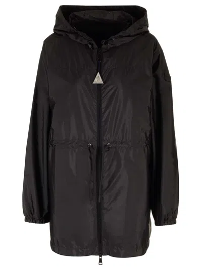 Moncler Filira Jacket With Hood In Black