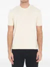 Moncler Knit T-shirt In Neutrals