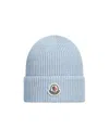 Moncler Flanged Cap In Blue