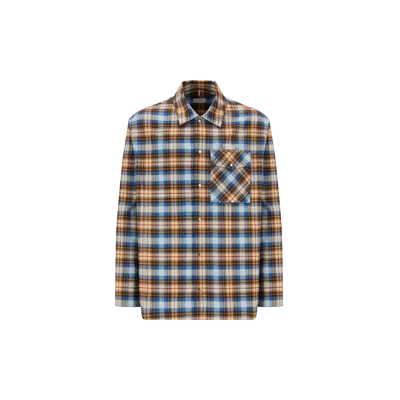 Moncler Flannel Shirt Multicolour Size Xxl