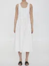 MONCLER FLARED MIDI DRESS