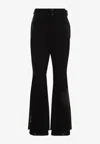 Moncler Flared Ski Pants In Tech Fabric In Black