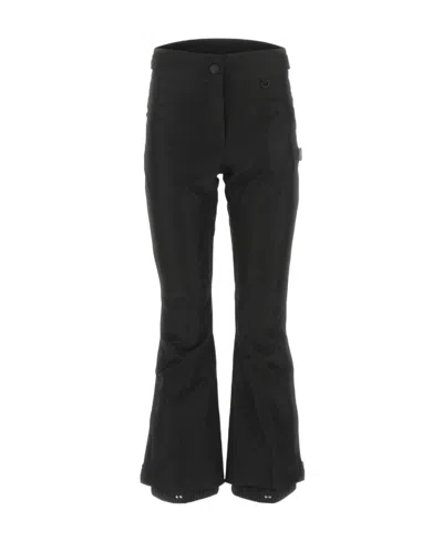 Moncler Flared Ski Trousers In Black