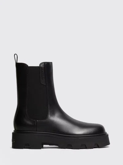 Moncler Flat Ankle Boot Woman  In Black