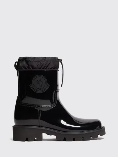 Moncler Kickstream Logo Lug-sole Boots In Multi