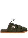 Moncler Flat Shoes In Black