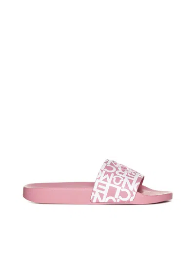 Moncler Flat Shoes In Pink
