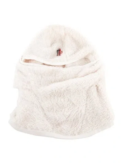 Pre-owned Moncler Fleece Balaclava In Neutral