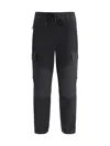 Moncler Grenoble Polartec Sports Pants In Black