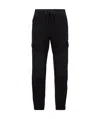 Moncler Fleece Track Pants In Black
