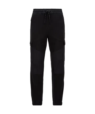 Moncler Fleece Track Pants In Black