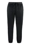 Moncler Grenoble Fleece Trousers In Black