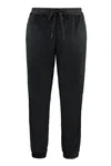 Moncler Grenoble Fleece Trousers In Black