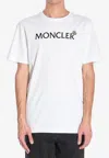 Moncler T-shirt With Flocked Logo