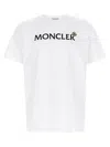 Moncler Enfant Logo Printed Crewneck T-shirt In Multi