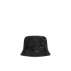 Moncler Patterned Bucket Hat In ブラック