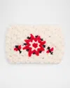 Moncler Floral Embroidered Headband In White