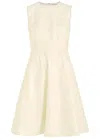 Moncler Floral-jacquard Cotton-twill Mini Dress