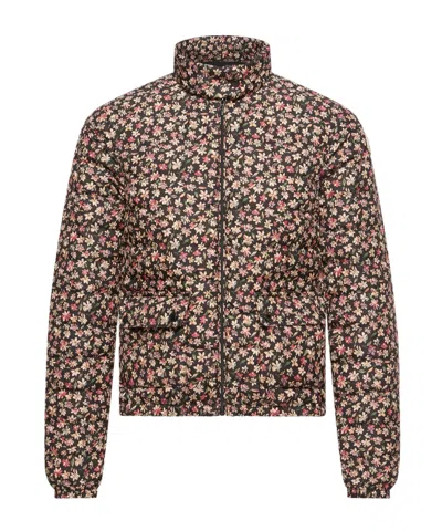 Moncler Florlans Packable Down Jacket In Black