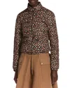 Moncler Florlans Packable Down Jacket In Brown