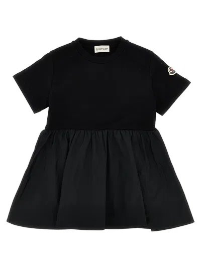 Moncler Kids' Flounce Dress In Black