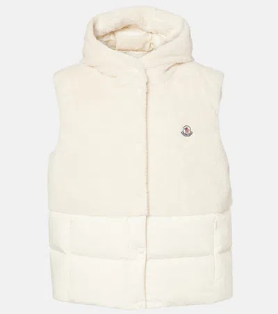 MONCLER FLOY TEDDY DOWN VEST