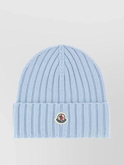 Moncler Folded Cuff Wool Hat