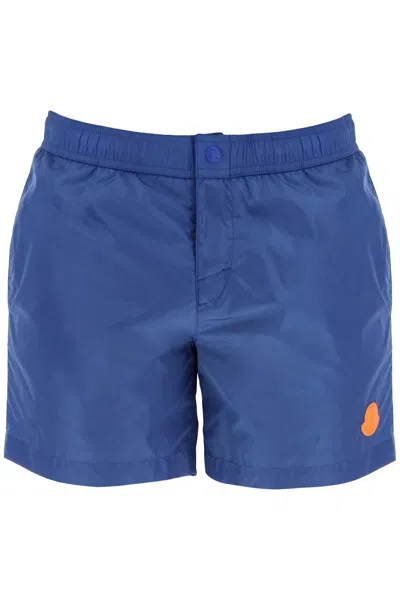 Moncler Swimshorts In 蓝色的