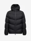 Moncler Forez Nylon Down Jacket In Black