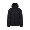 Moncler Forez Padded Stand-up Collar Jacket In Black