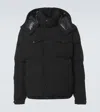 Moncler Doudoune Courte Fornas In Black