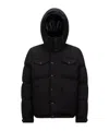 Moncler Doudoune Courte Fornas In Black