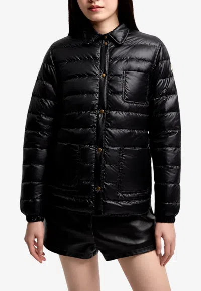 Moncler Fouine Down Jacket In Black