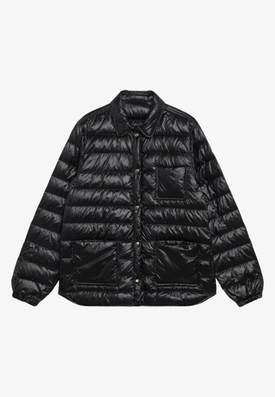 MONCLER FOUINE DOWN SHIRT JACKET