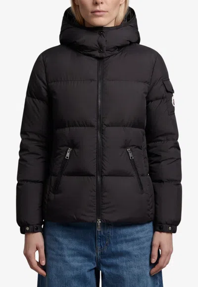 Moncler Fourmines Down Jacket In Black