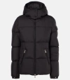Moncler Fourmines Short Down Jacket In Black