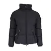 Moncler Fourmines Short Down Jacket In Black