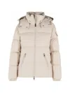 Moncler Fourmines Padded Down Jacket In White