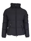 Moncler Fourmines Short Down Jacket In Black