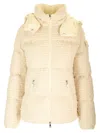 MONCLER FOURMINES TEDDY JACKET WHITE