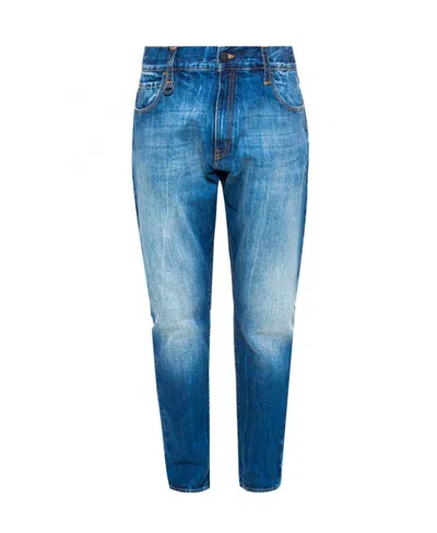 Moncler Fragmant Jeans In Blue