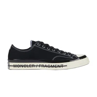 Pre-owned Moncler Fragment Design X Converse X  Fraylor 3 Low 'black' | Men's Size 46