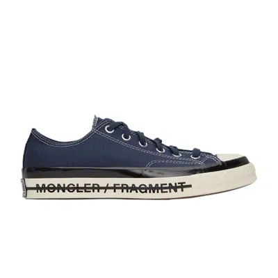 Pre-owned Moncler Fragment Design X Converse X  Fraylor 3 Low 'navy' | Blue | Men's Size 40.5