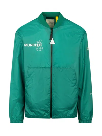 Moncler Fragment Genius Mini Bomber Jacket - 7 Moncler Frgmt Collection In Green