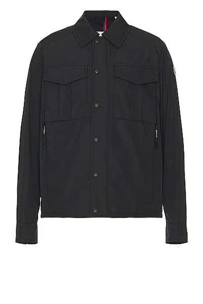 Moncler Black Frema Jacket In 999 Black
