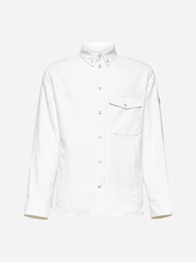 Moncler Frgmt Hiroshi Fujiwara White Moncler X Frgmt Padded Shirt Jacket