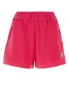 Moncler Sweatshorts In Terry Cloth In Pink