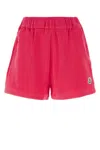 Moncler Sweatshorts In Terry Cloth In Pink